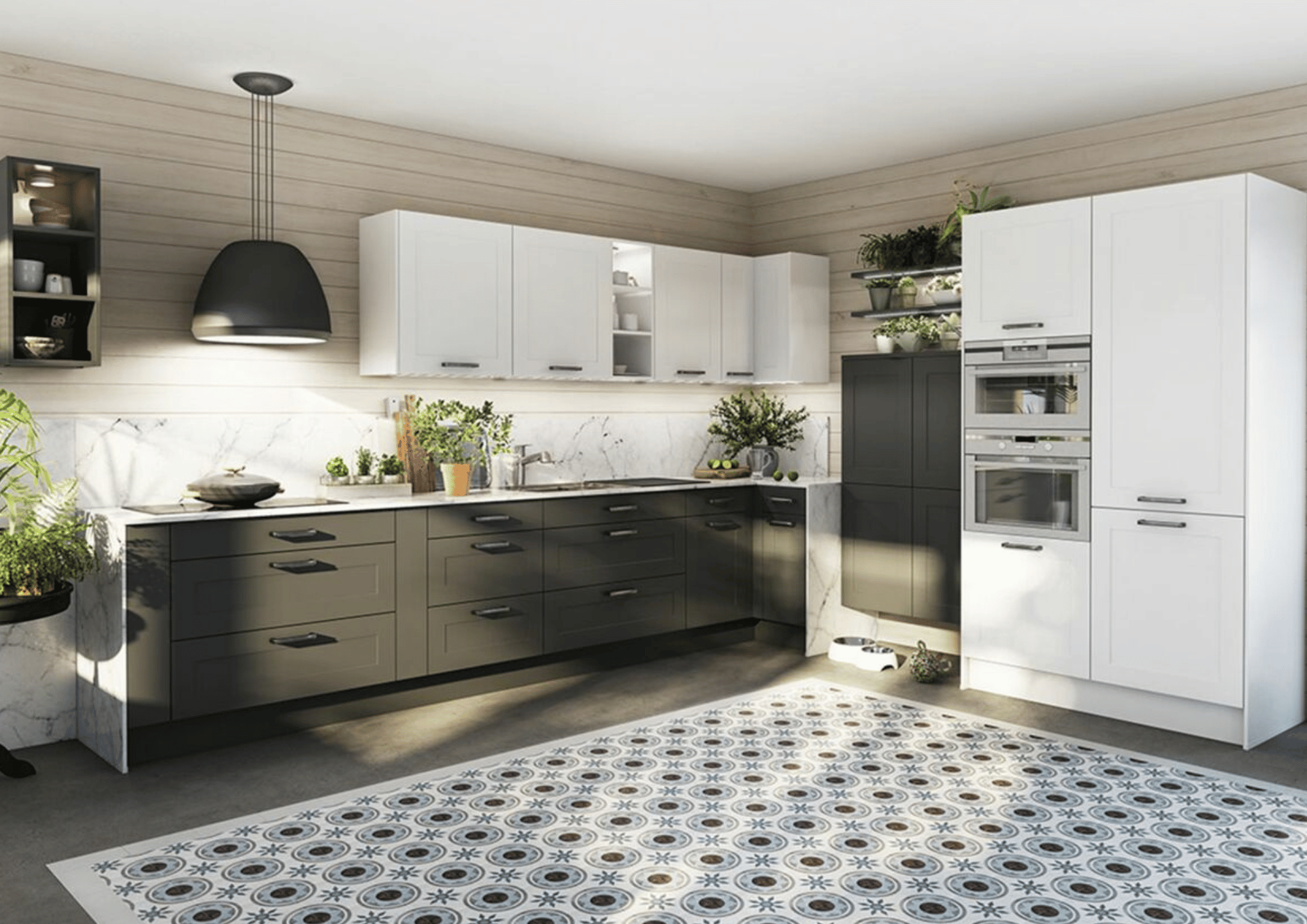 Cuisine réalisé par carreleur Amiens 80.