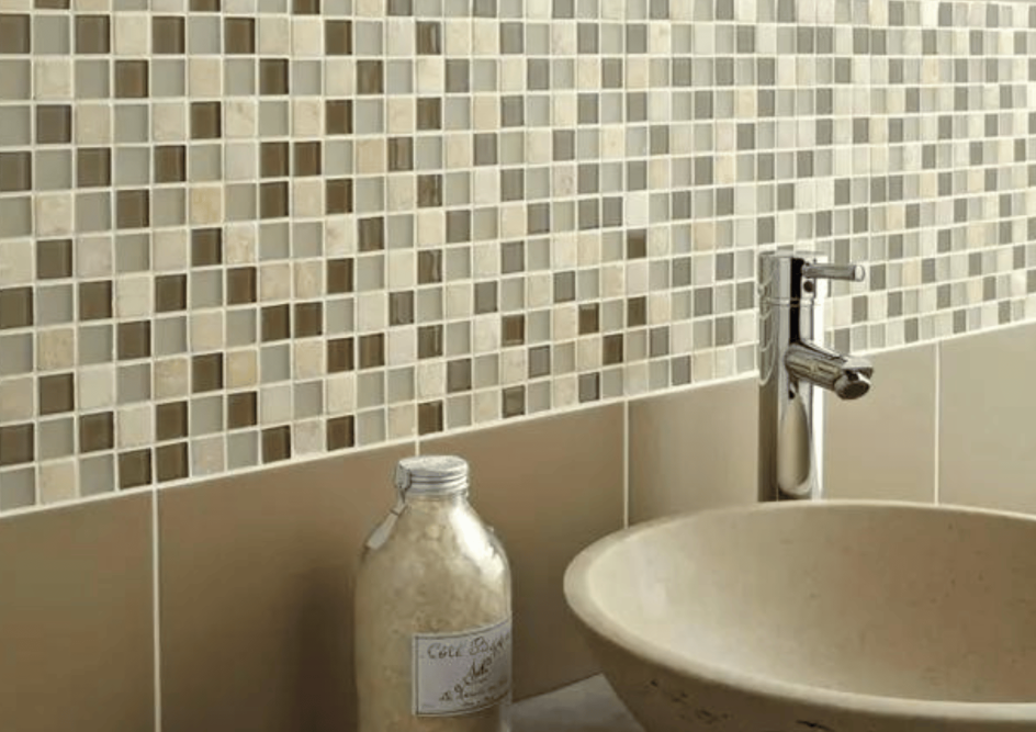 Mosaïque par nos carreleurs